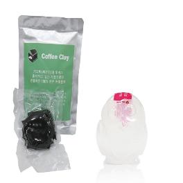 100% Natural Coffee Grounds Clay