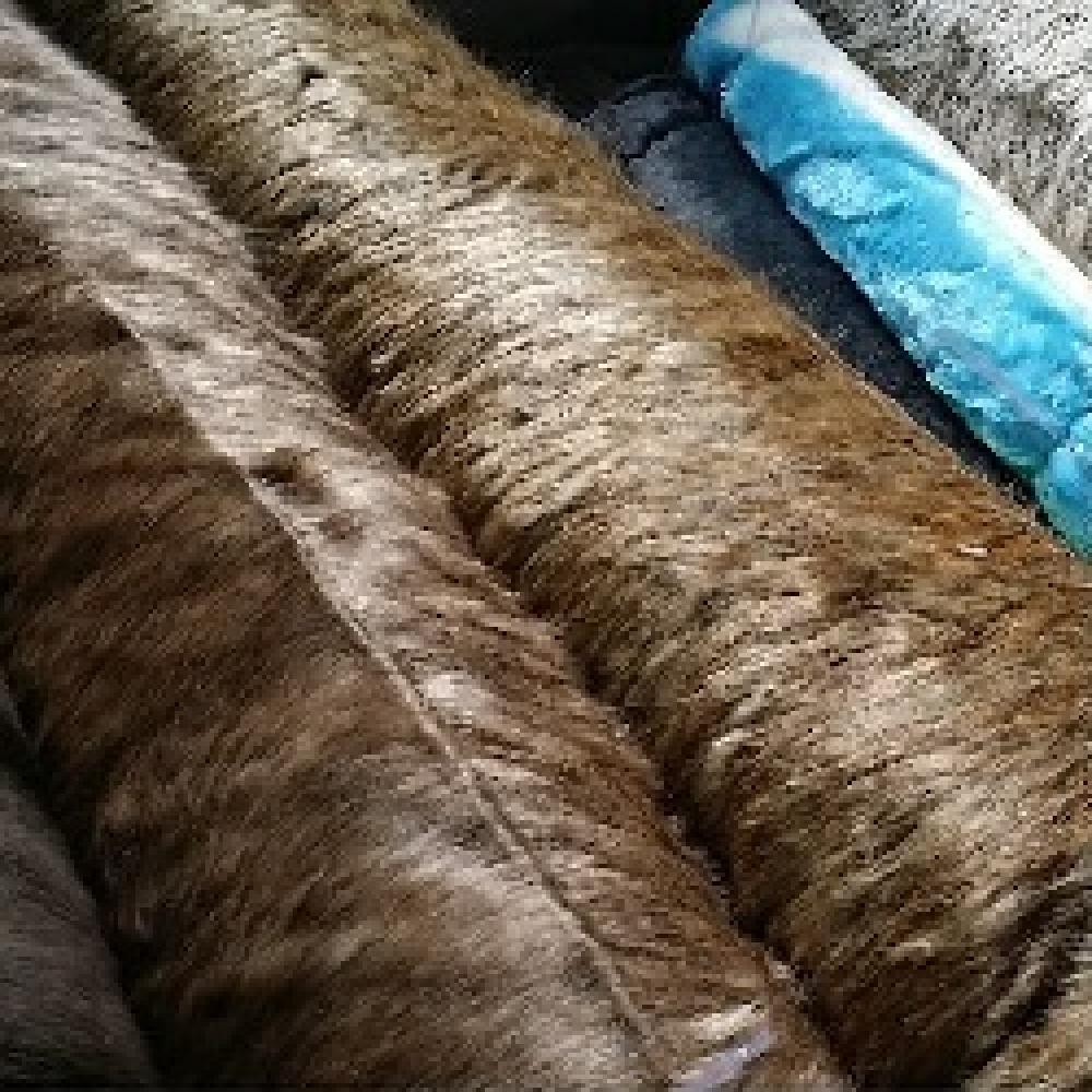 Stocklot Fabric Hi Pile Nature Color Fur