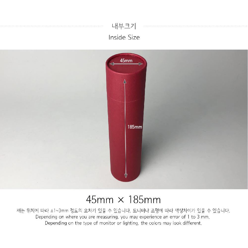 Paper tube 47-L(Wine)_Cosmetic Fragrance Packing Box Cylinder Gift Box Wrapping Supplies