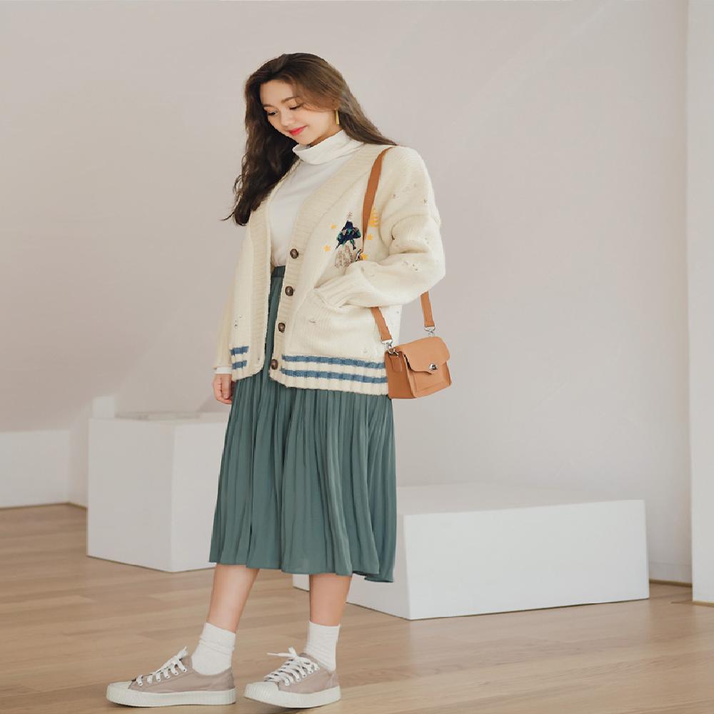 Celrot Embroidery Cardigan