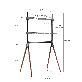detail image5 TV STAND Edge M, Floor art stand, Easel stand