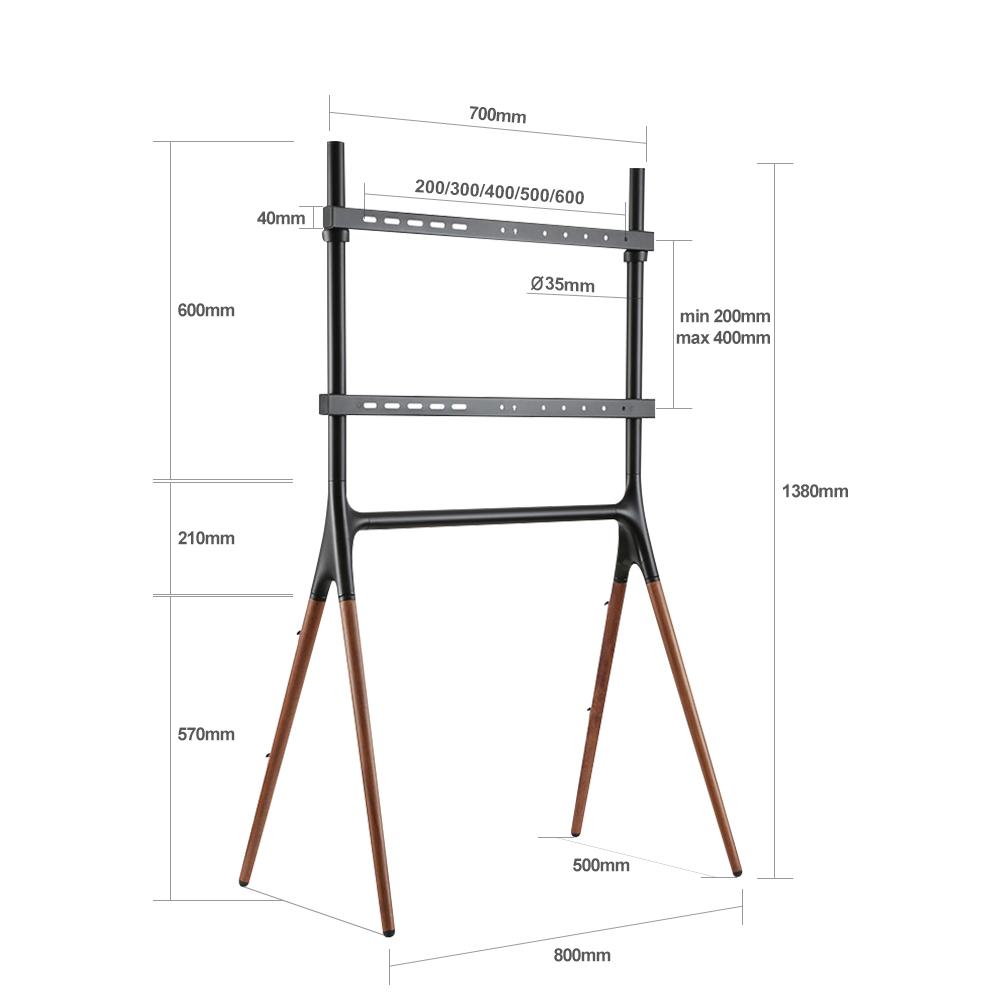 TV STAND Edge M, Floor art stand, Easel stand