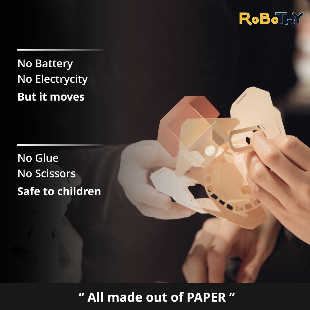 Moving Paper Craft Educational Toys for kids (SAKE)