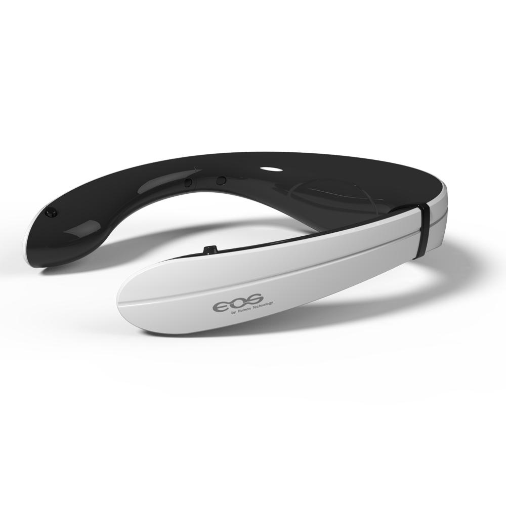 EOS Convenient Wearable Type Portable Air Purifier Hepa Filter Black & White