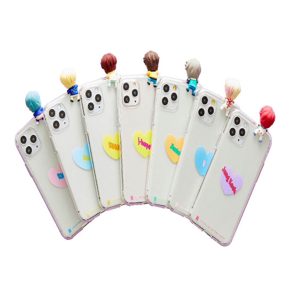 BTS TinyTAN Figure Jelly case