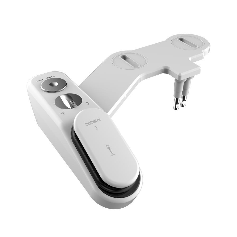 Bobslei Non-Electric Bidet II Chrome Nozzle / Hot & Cold Water