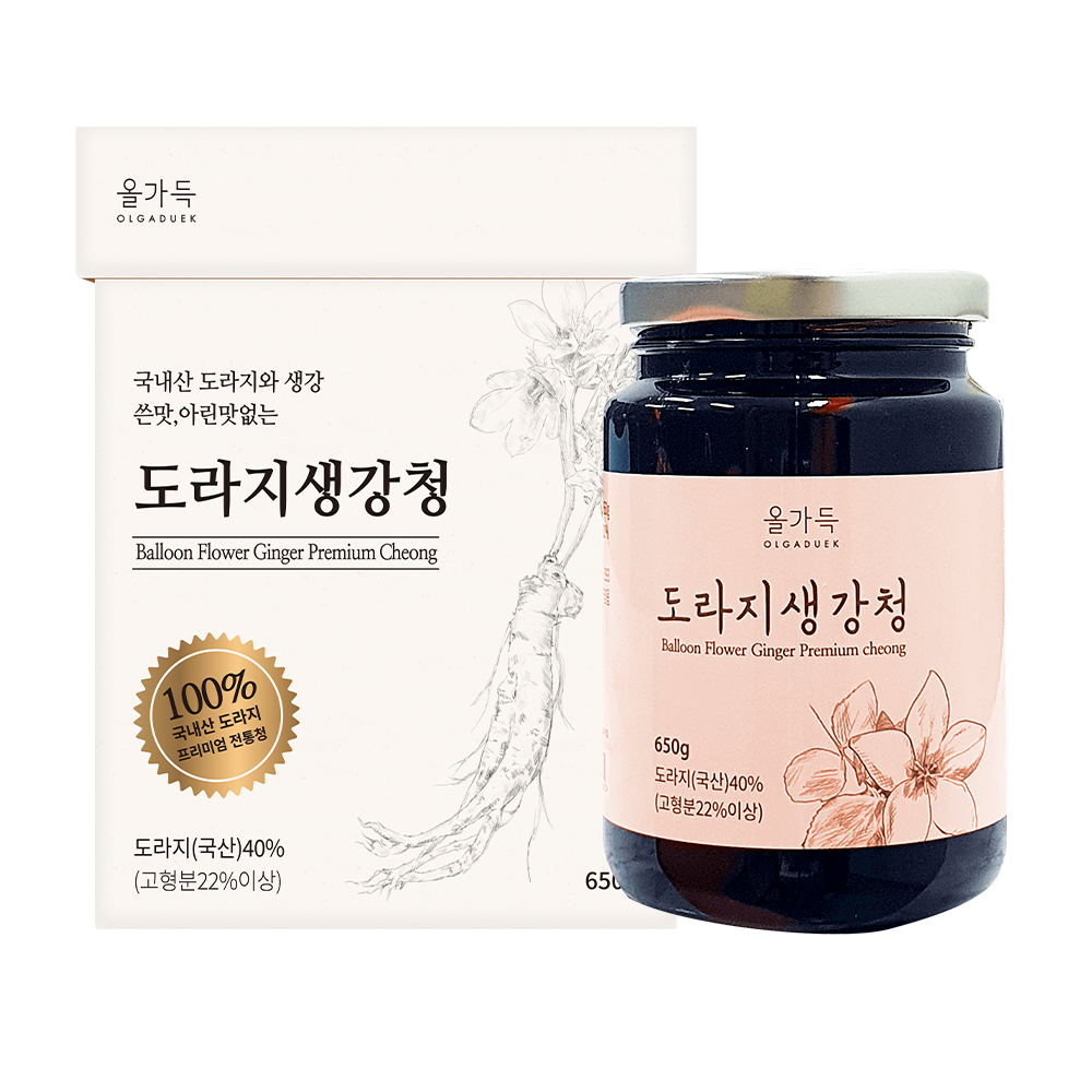 OLGADUEK Balloon Flower Ginger Premium Cheong