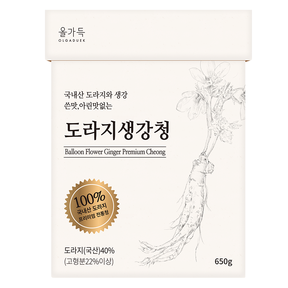 OLGADUEK Balloon Flower Ginger Premium Cheong