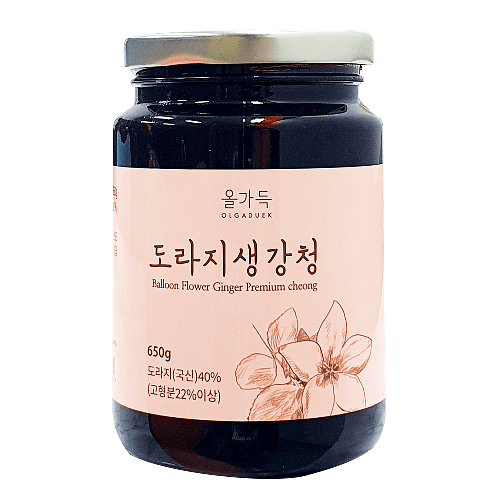 OLGADUEK Balloon Flower Ginger Premium Cheong | Balloon Flower, Balloon Flower Cheong, Health, Immunity, Bronchi