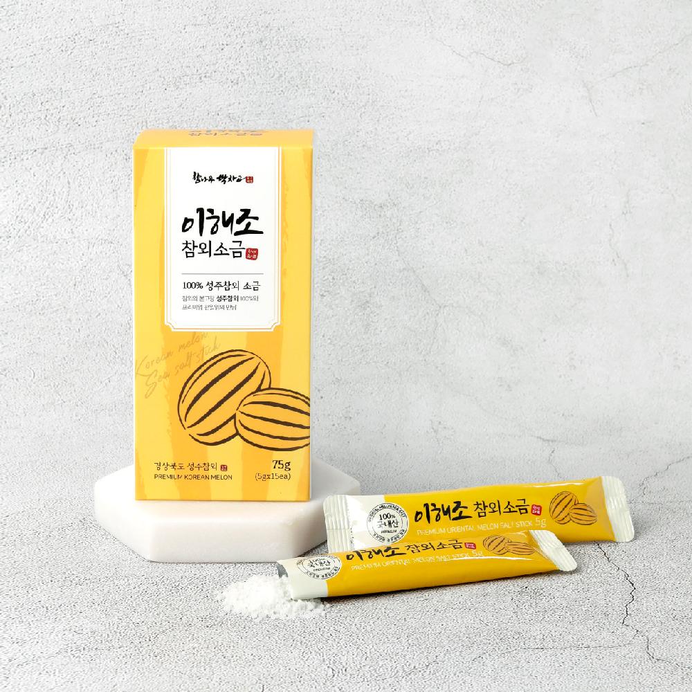 Lee Hae-jo Premium Oriental Melon Salt Stick-type Pork Belly Salt Camping Home Party