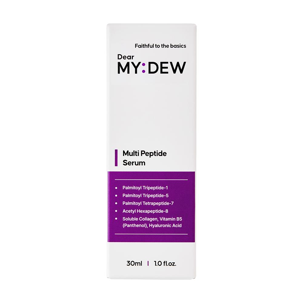 DearMYDEW Multi Peptide Complex Serum with Vegan Collagen, Niacinamide, Hyaluronic Acid for Anti-Agi