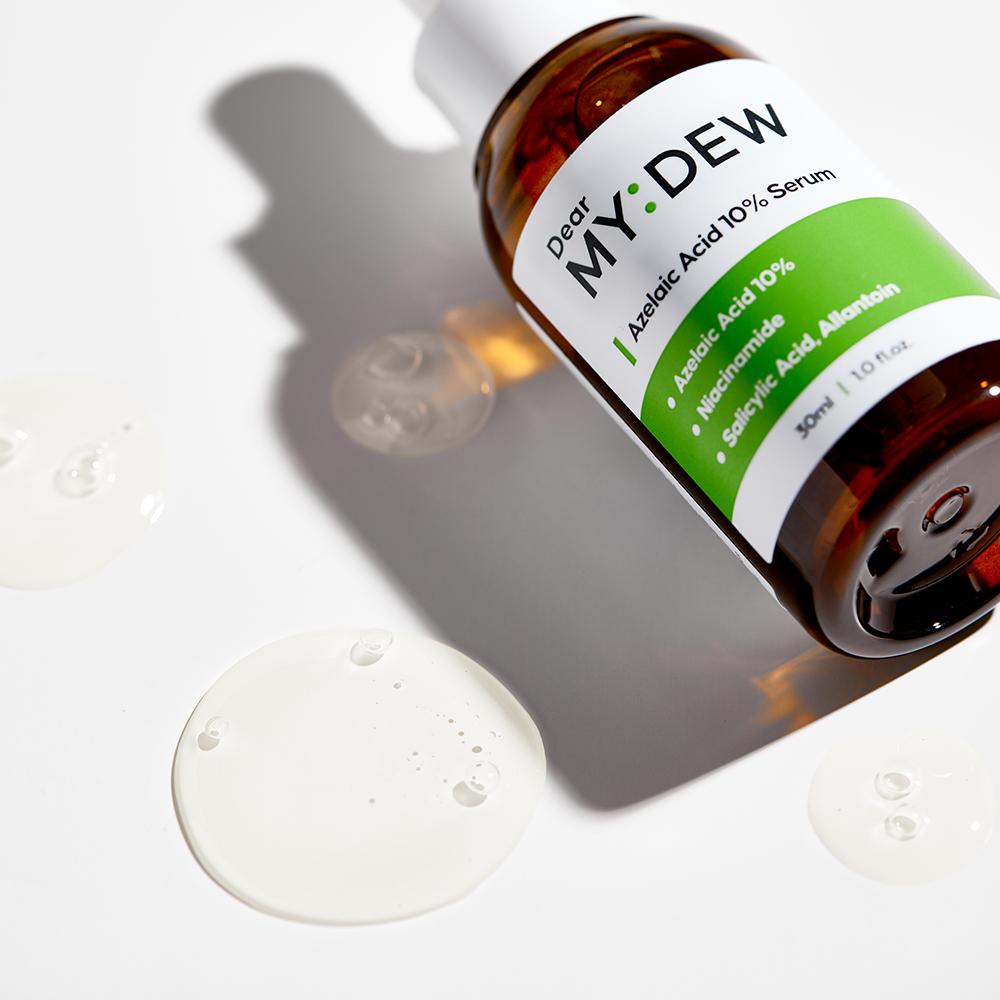 Dear MYDEW 10% Azelaic Acid Serum with Niacinamide, Salicylic Acid, Acne-Prone Skin Care Serum for R