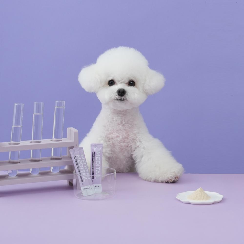 MEDITAIL Microbiome Eyes, Natural Dog Supplement for Eye Health, Skin Care, Digestive Support