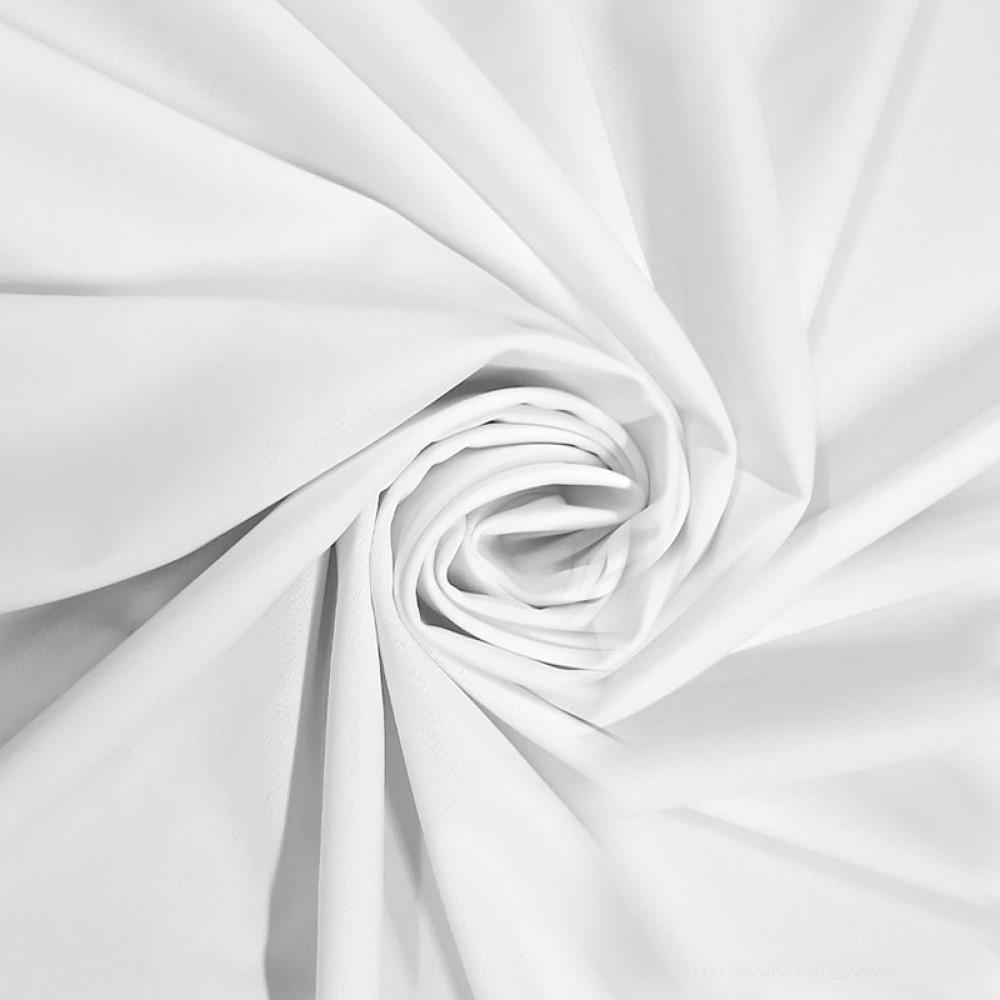 NYLON&SPANDEX MIXED FABRIC WHITE
