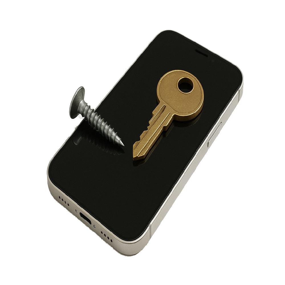 iPhone14Plus / iPhone13Promax Clear AFP 9H Hybrid Glassy Protective Film