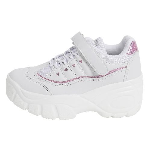 Barnygirl Platform Sneakers for Women , K-fashion Casual Shoes