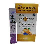 Jirisan pear, bellflower root, and ginger tea